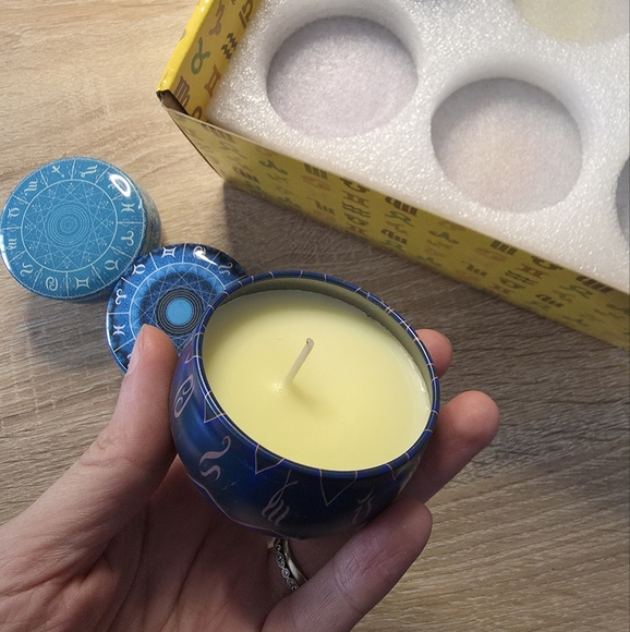 Colorful Mandala Pattern Candles Set - Picture 3 of 5